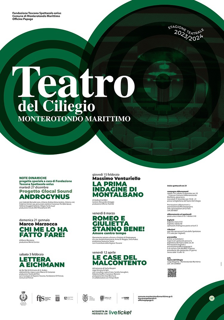Teatro del Ciliegio Stagione teatrale 2023/24 
