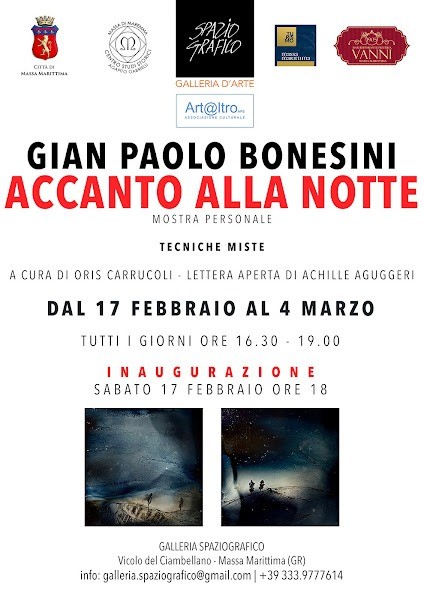 “Accanto alla notte” – Mostra personale di Gian Paolo Bonesini.